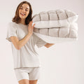 Puff Pillow - Gray